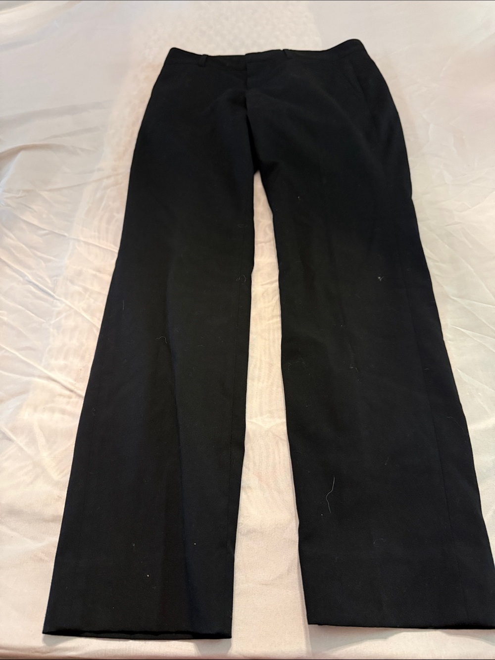 Banana Republic Black Straight-Leg Dress Pants